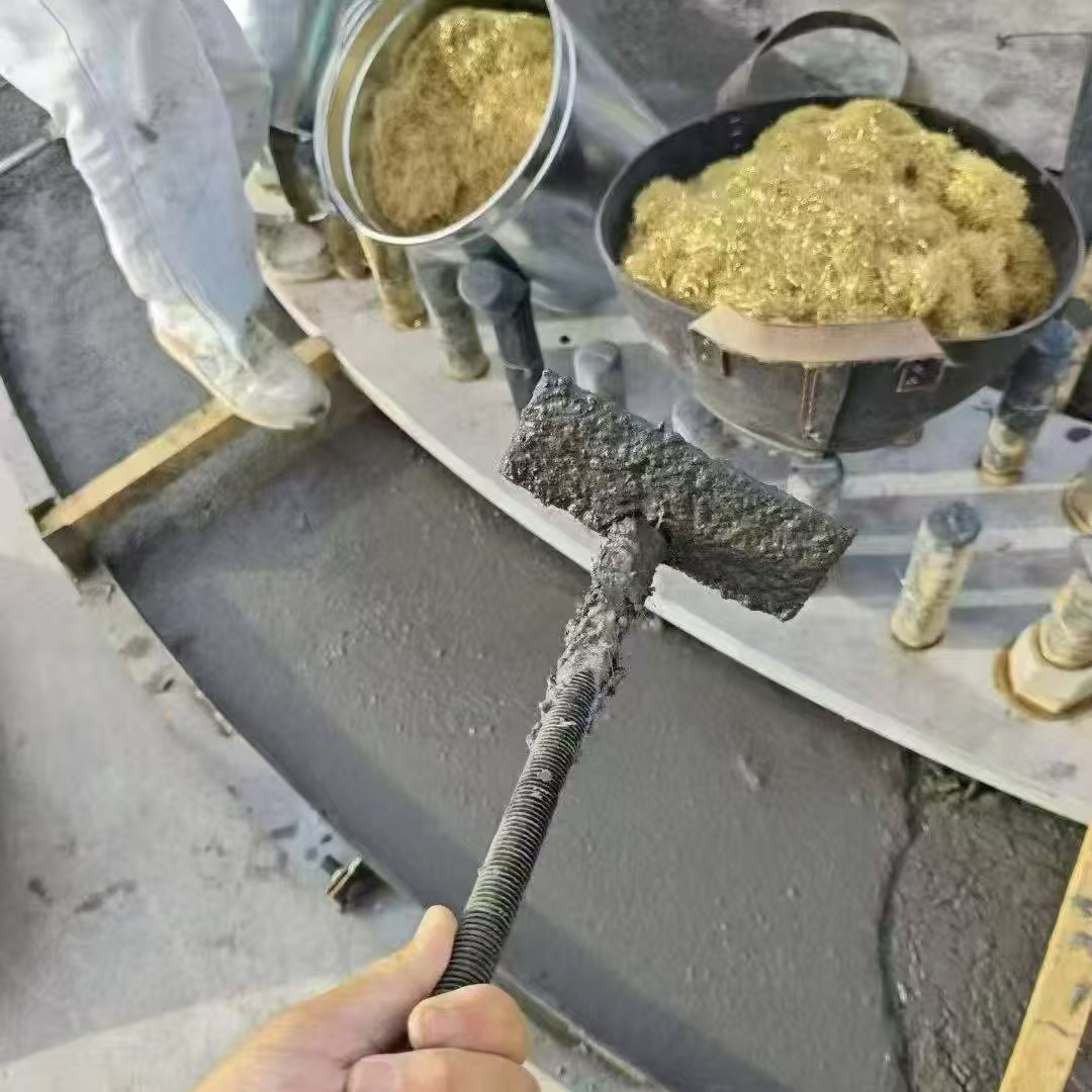 端州C120钢纤维高强无收灌浆料 轧机压缩机汽轮机发电机锻压设备底座灌浆材料